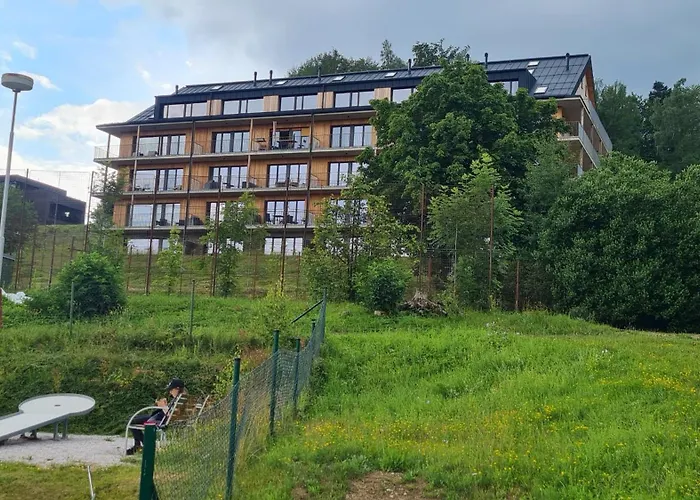 Krasny Apartman U Sjezdovky V Janskych Laznich